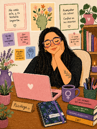 Ps. Nicole González Röthen - Psicóloga. 💜 Especialista en Violencia de Género/Dificultades de pareja, desde el enfoque Sistémico-Narrativo.