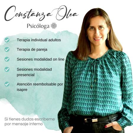 Constanza Olea - Psicóloga Clínica