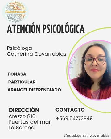 CATHERINA COVARRUBIAS CARMONA - PSICOLOGA PRIMERA INFANCIA