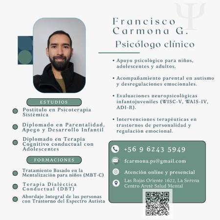 Francisco Carmona Godoy - Psicólogo clínico