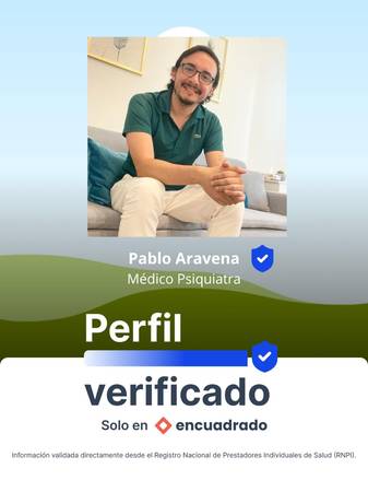 Pablo Aravena Cereceda - Médico Psiquiatra
