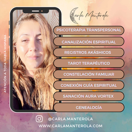 Carla Manterola - Canalizadora Espiritual - Psicoterapeuta Integral y Holística