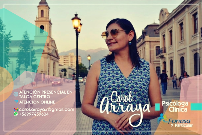 Carol Arraya Rodriguez - Psicóloga clinica