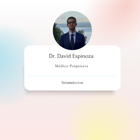 Dr. David Espinoza - Psiquiatra de Adulto