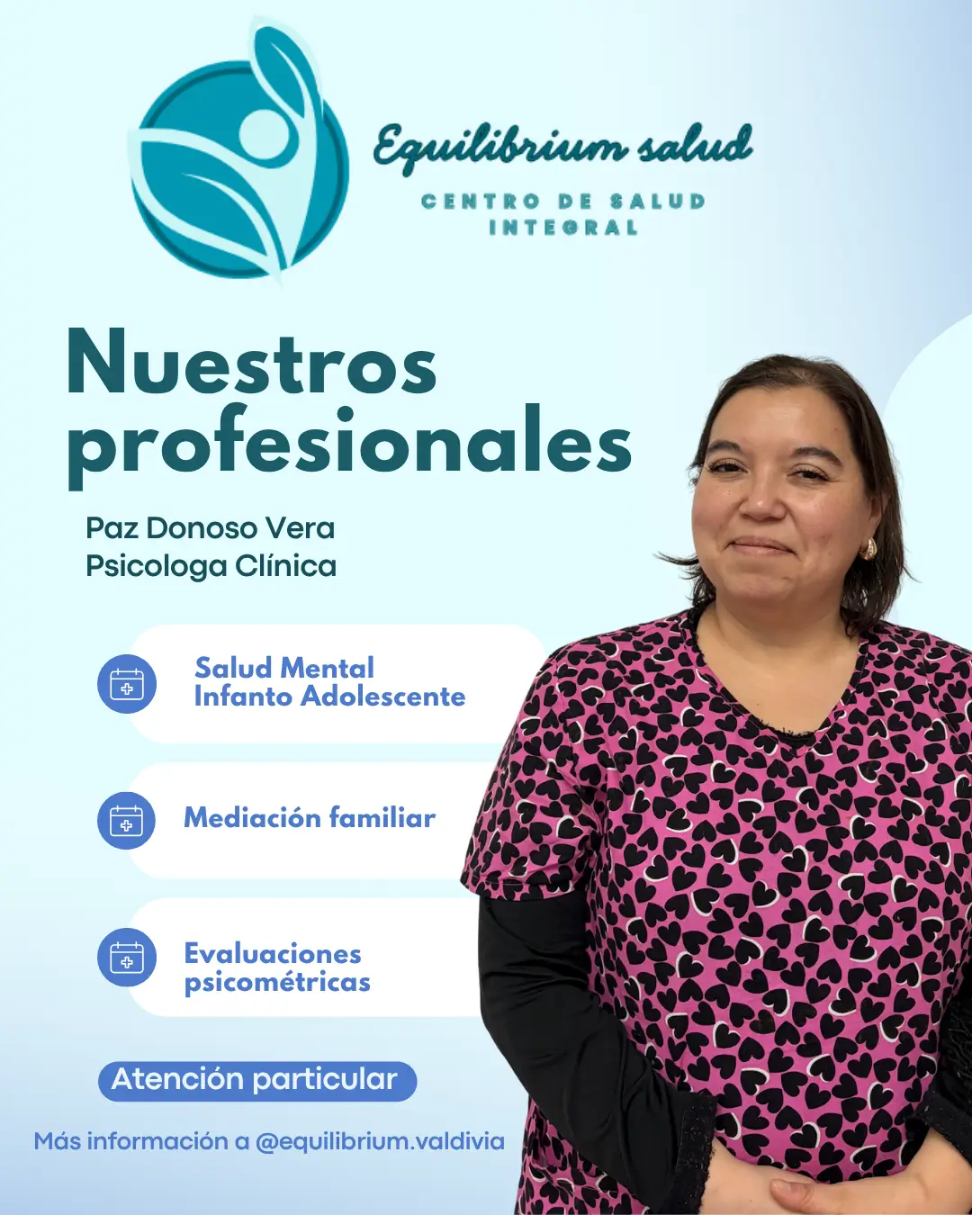 Psicóloga Paz Donoso