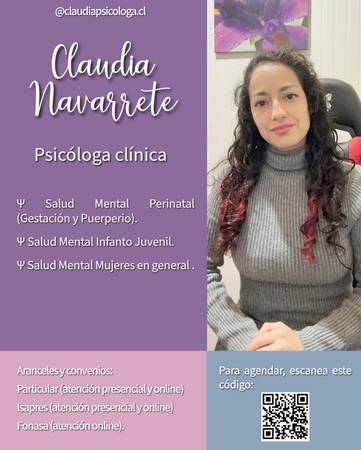 Psicóloga Claudia Navarrete - Psicóloga Clínica