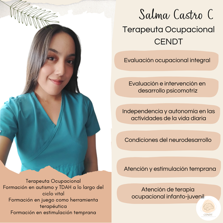 T.O Salma Castro - Terapeuta Ocupacional