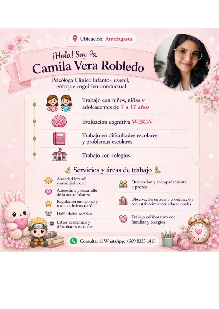 Camila Vera - Psicóloga