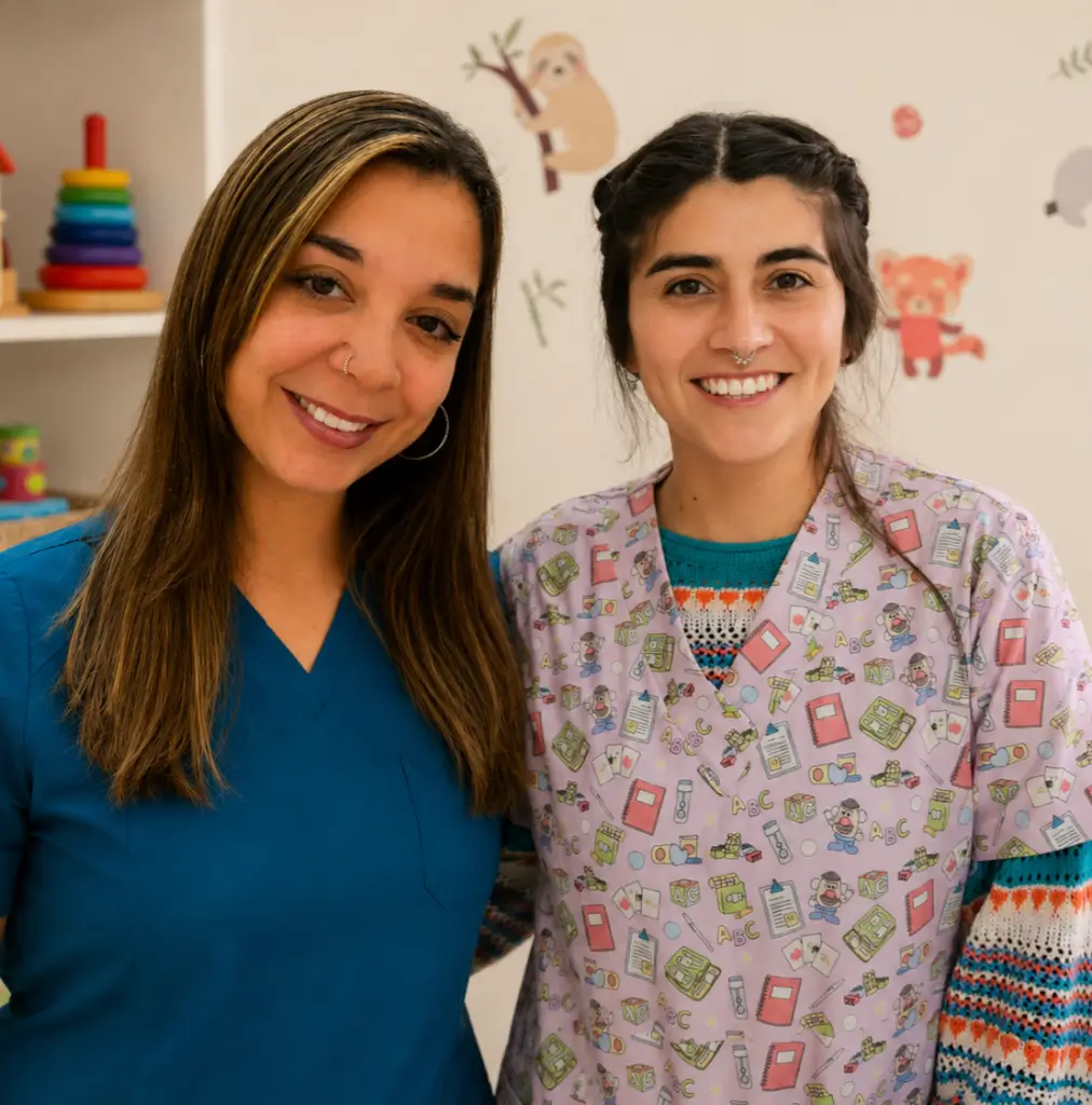Flga. Camila Rocha 🩵 Flga. Karen Molina 🩷 - Fonoaudiología