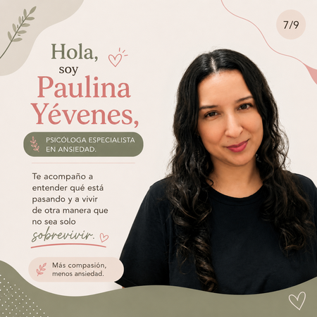Paulina Yévenes B. - Gestión emocional frente a la ansiedad, estrés laboral o Tdah