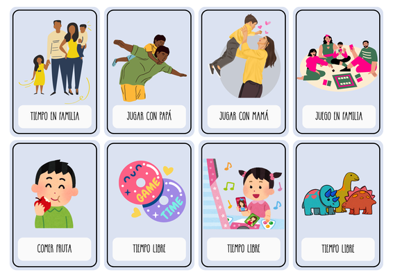Tarjetas de Rutinas para Infancias – Seguridad emocional y autonomía desde el juego