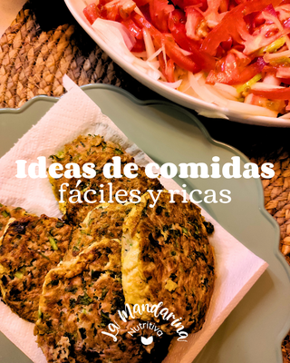7 Ideas ilustradas de comidas fáciles y ricas