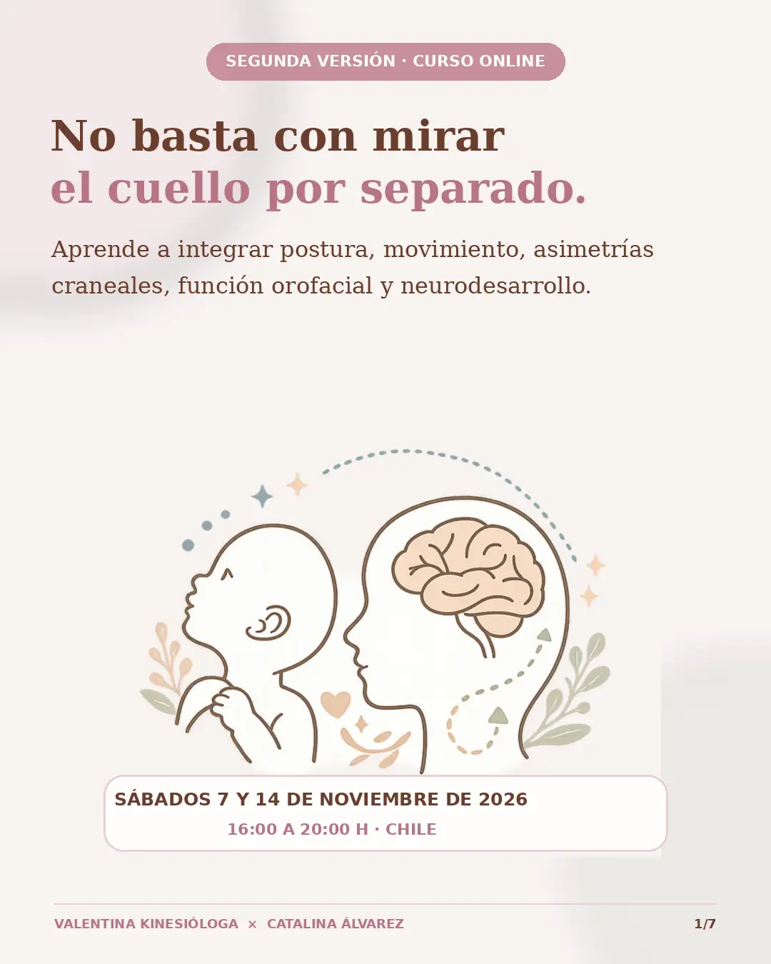 Curso Online: Tortícolis Muscular Congénita, Asimetrías Craneales y Función Orofacial en Lactantes | Segunda edición