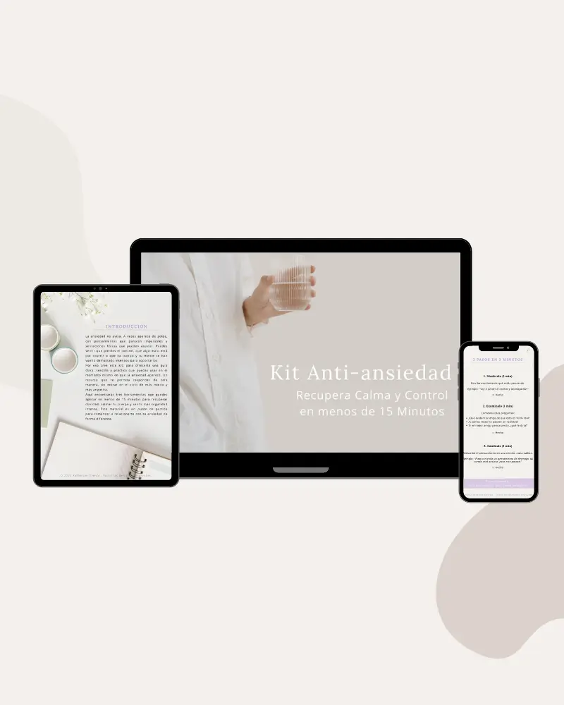 Kit Anti-ansiedad: Recupera Calma y Control en menos de 15 minutos