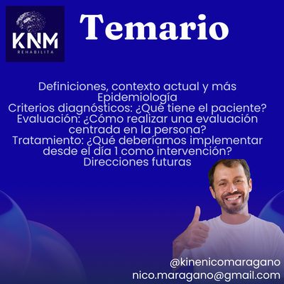 WEBINAR - Actualización en el abordaje de personas con dolor lumbar (acceso indefinido)