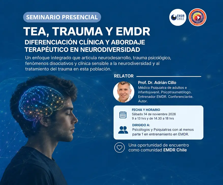 Seminario Presencial: "TEA, TRAUMA y EMDR"