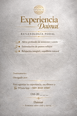 Giftcard Reflexolgía Podal