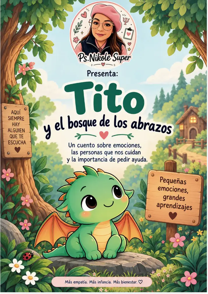 Cuento 2: Tito y el Bosque de los Abrazos. + Actividades