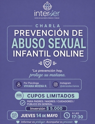 Charla Prevención del Abuso Sexual Infantil ( grabado )