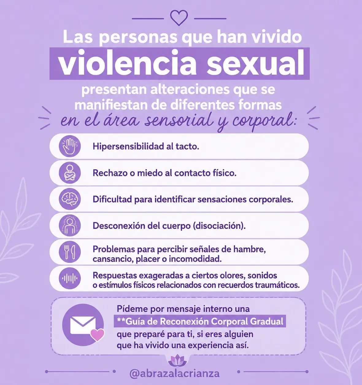Guía de Reconexión corporal gradual