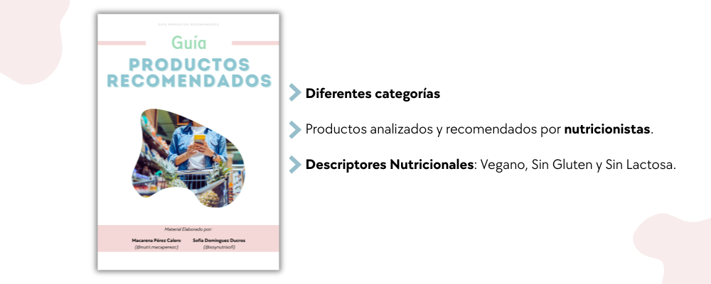 Guía Productos Recomendados