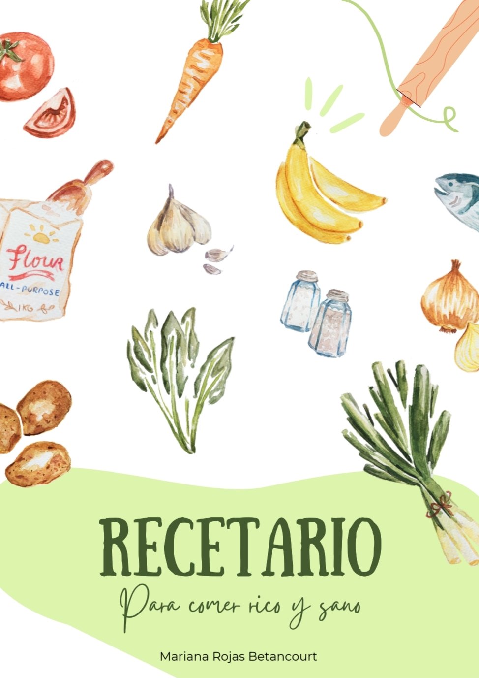 Recetario para comer sano y rico