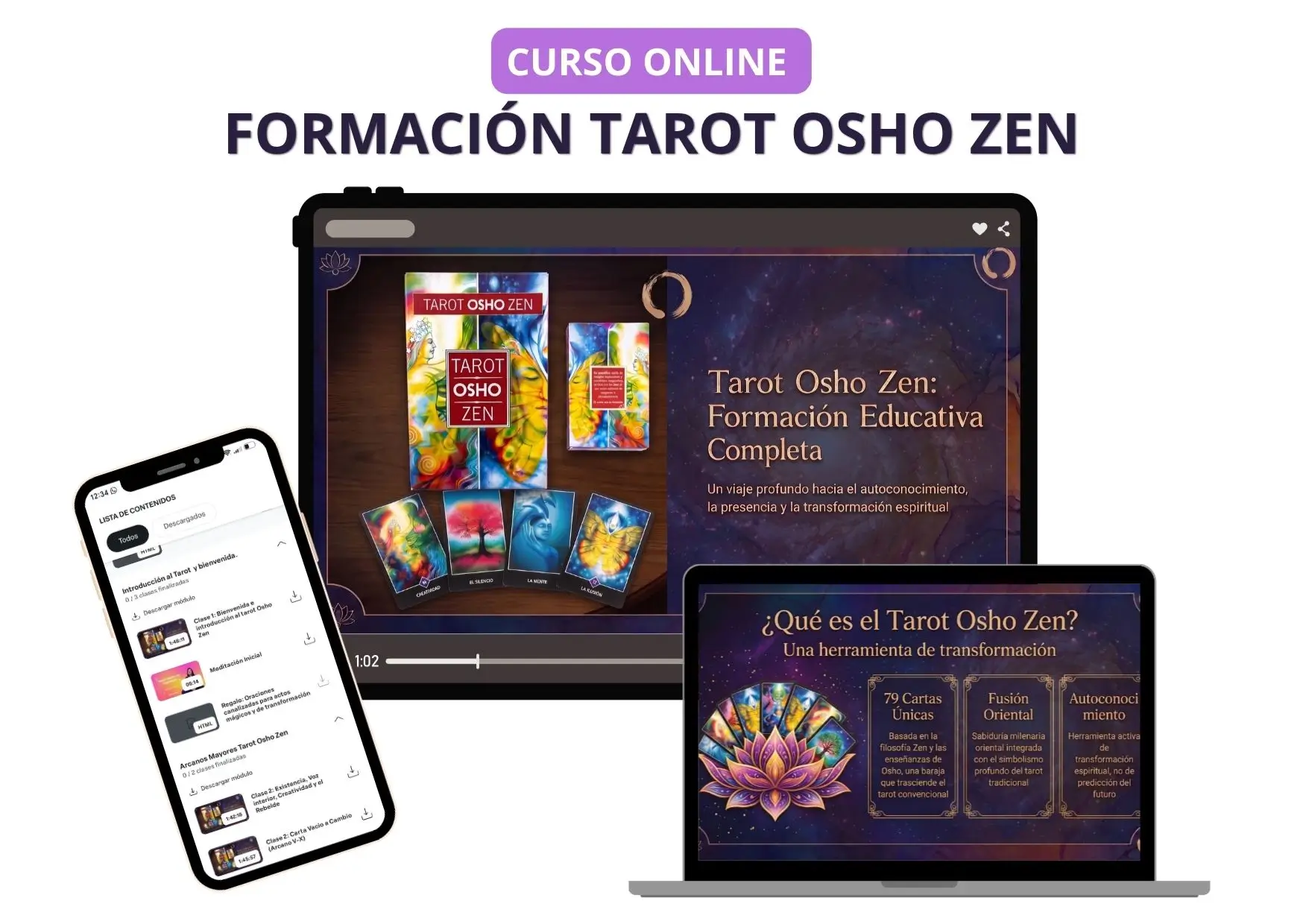 Formación Tarot  Osho Zen 