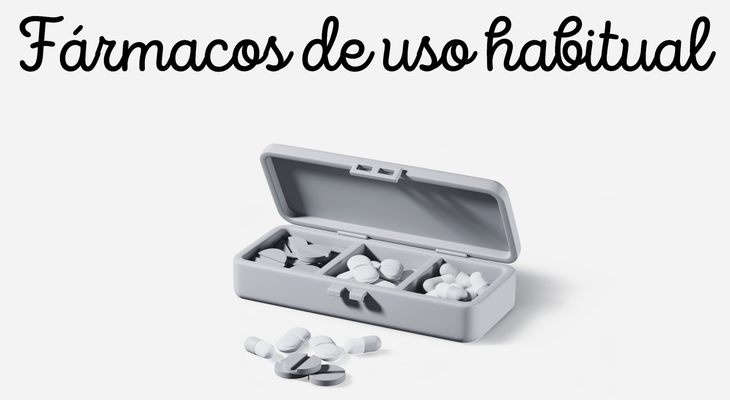 Plantilla fármacos de uso habitual