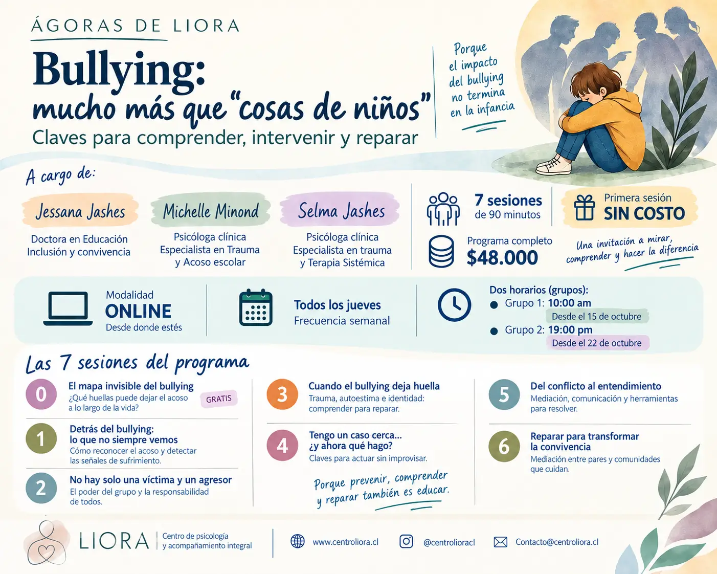 Agoras de Liora - Bullying: Mucho más que "cosas de niños" (Horario AM)