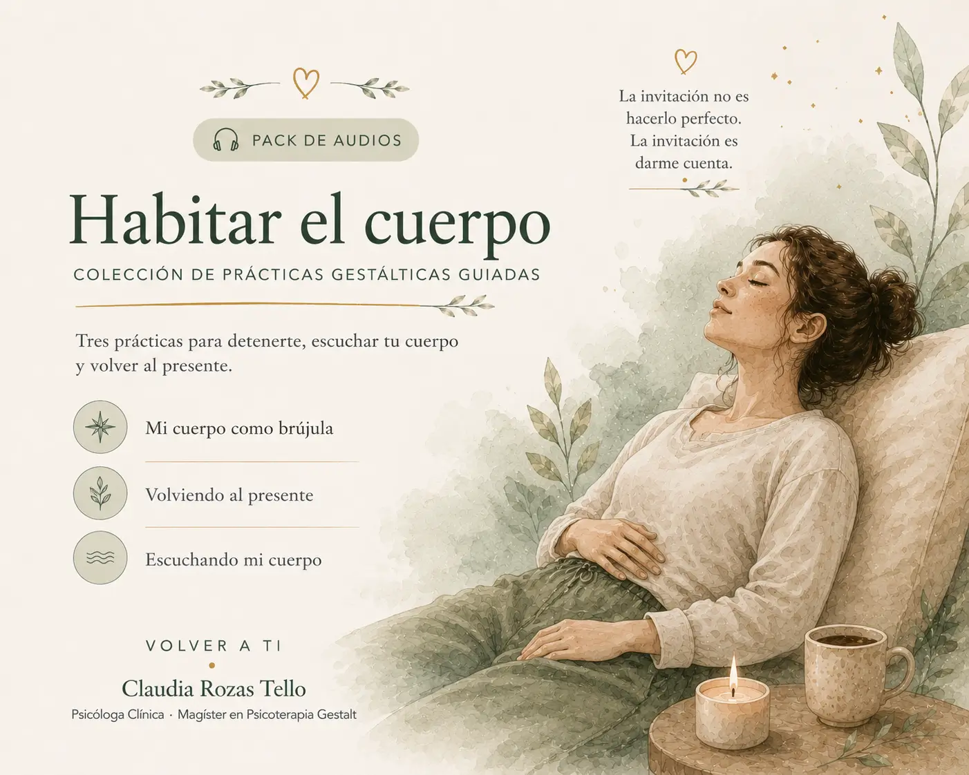 🎧 Habitar el cuerpo — Colección de Prácticas Gestálticas Guiadas