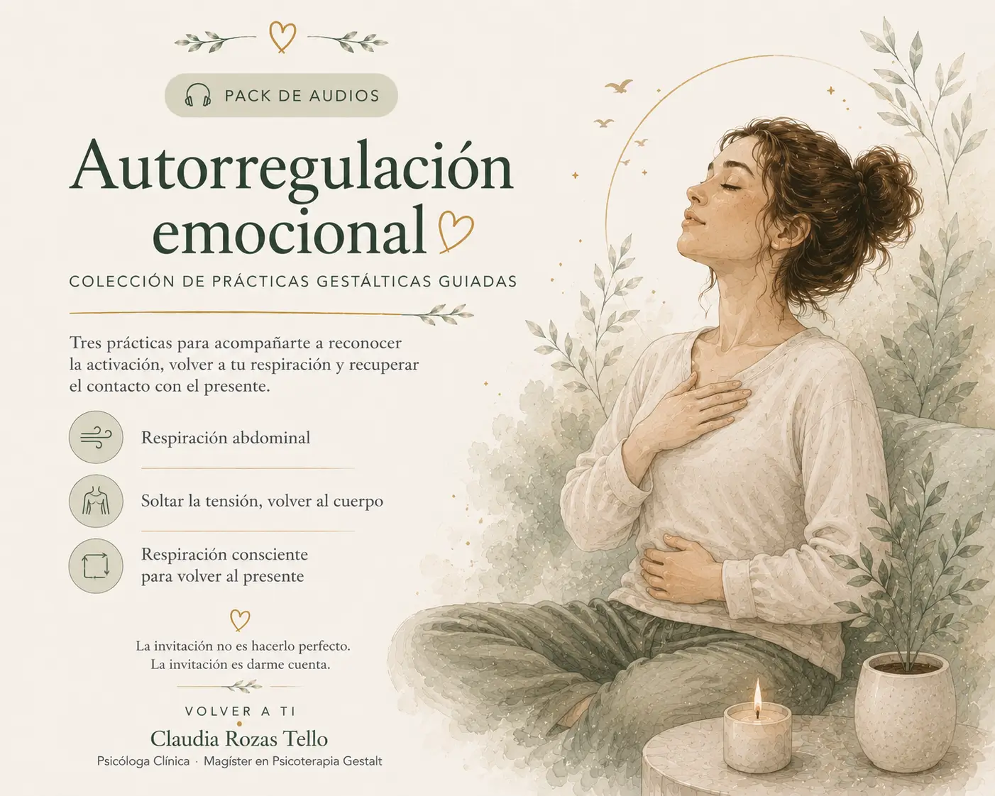 🎧 Autorregulación emocional — Colección de Prácticas Gestálticas Guiadas