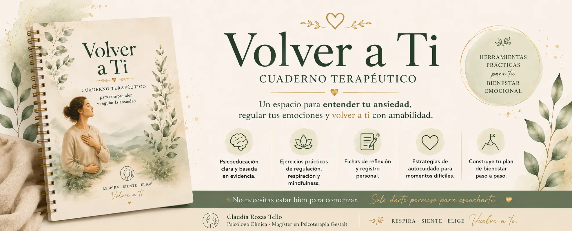 Volver a Ti — Cuaderno Terapéutico