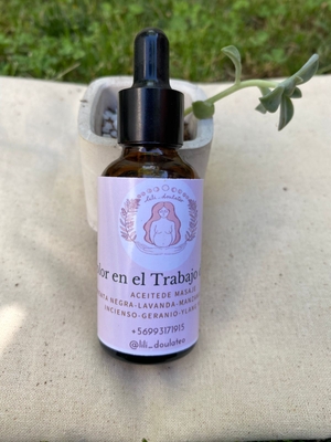 Aceite de Masaje para Trabajo de Parto