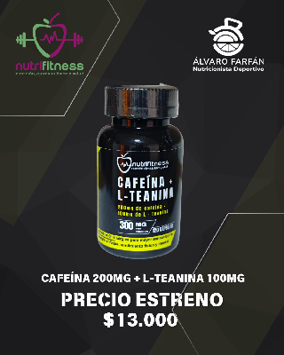 Cafeína + L Teanina - NutriFitness ©