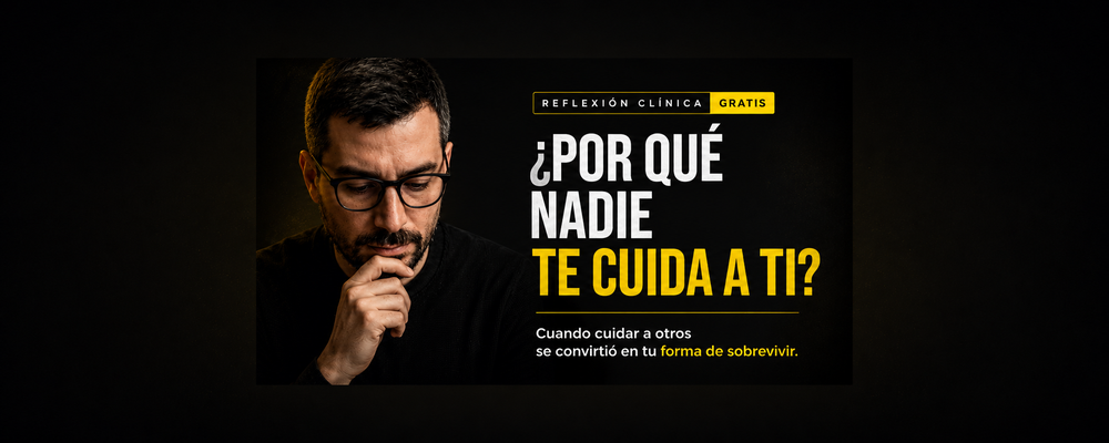 ¿Por qué terminas cuidando más a otros que a ti?