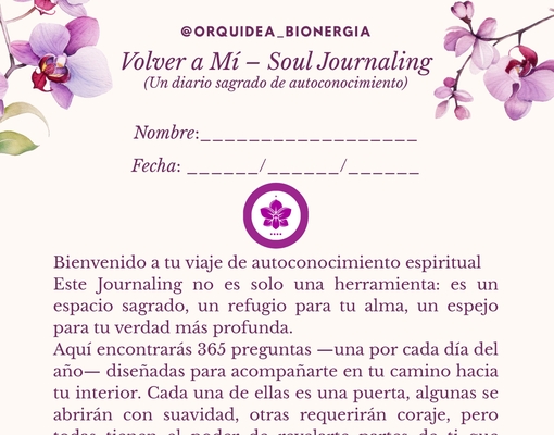 Volver a Mí – Soul Journaling