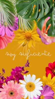 Fondo de pantalla SOY SUFICIENTE