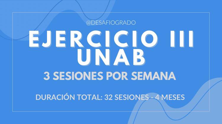 Programa tercer ejercicio unab pago completo