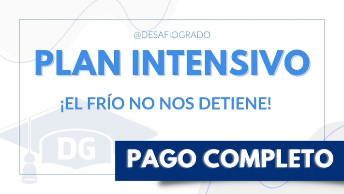 Plan intensivo el frío no nos detiene pago completo PRE-INSCRIPCIÓN