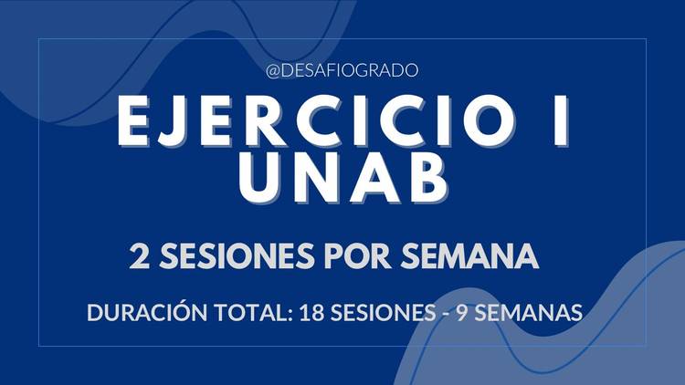 Programa primer ejercicio Unab pago completo