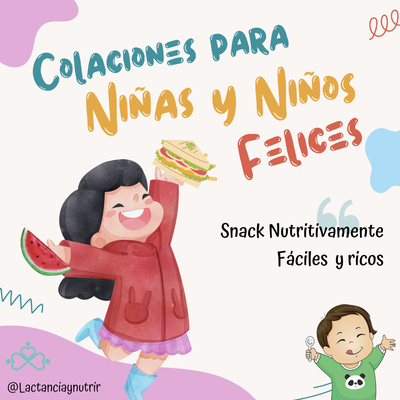 Ebook Colaciones para Niñas y Niños Felices