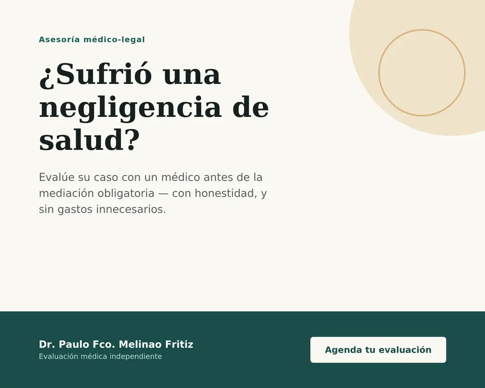 Asesoria médico-legal en negligencias de salud