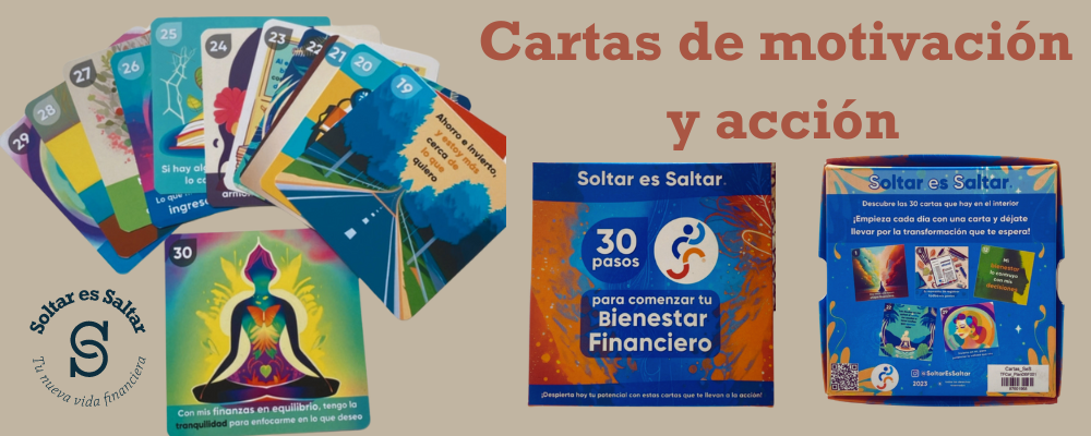 Cartas de motivación y acción: "30 pasos para comenzar tu bienestar Financiero"