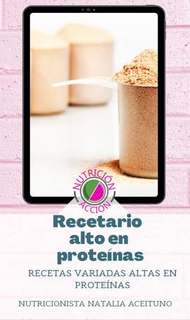 Recetario Alto en Proteínas