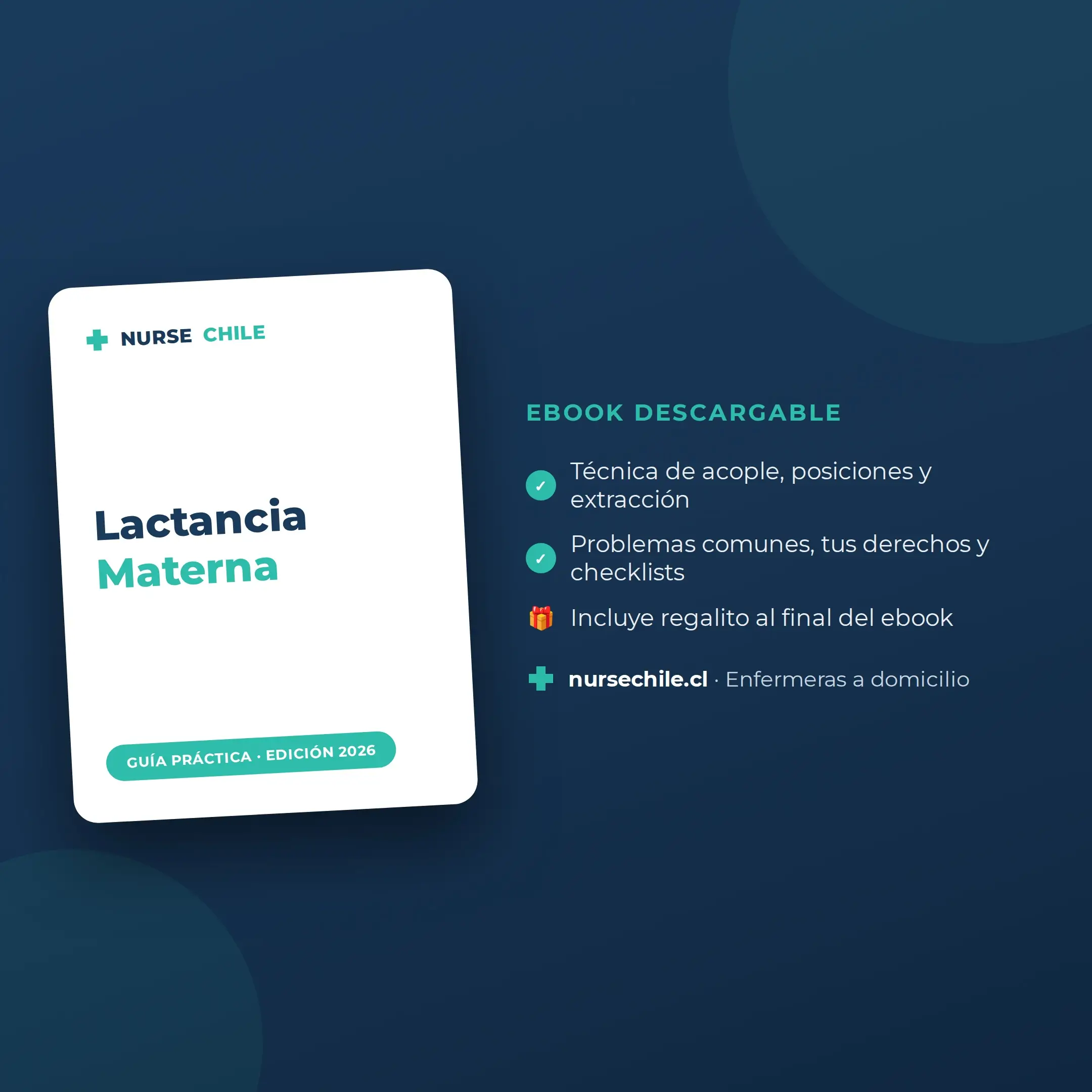 E-Book: Lactancia materna, todo lo que necesitas saber en esta nueva etapa.