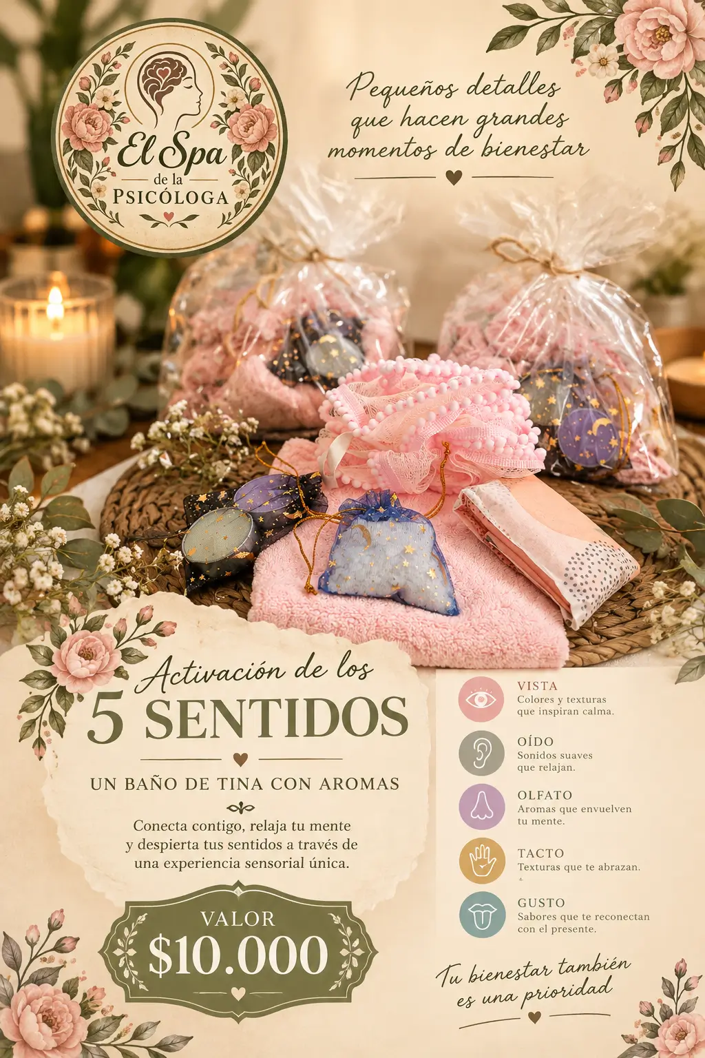 Pack activación de los cinco sentidos