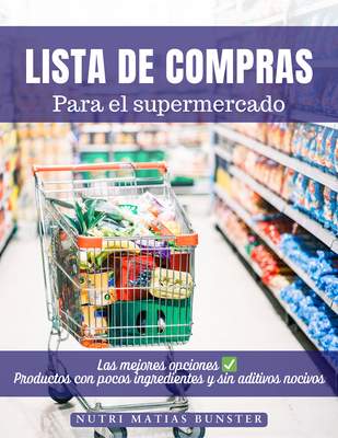 Lista de compras, alimentación saludable