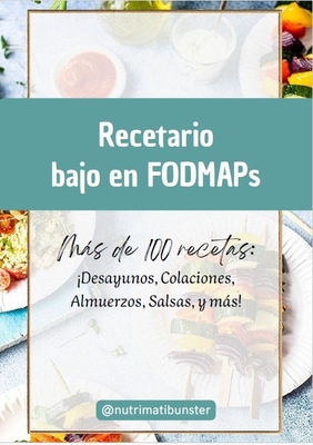 Recetario bajo en FODMAPs