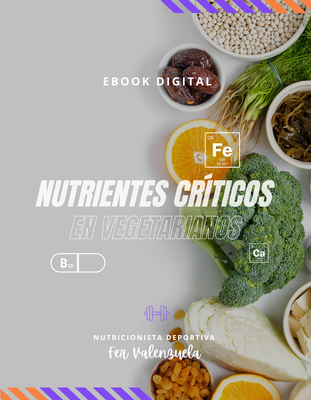 {VEGETARIANOS} Nutrientes críticos