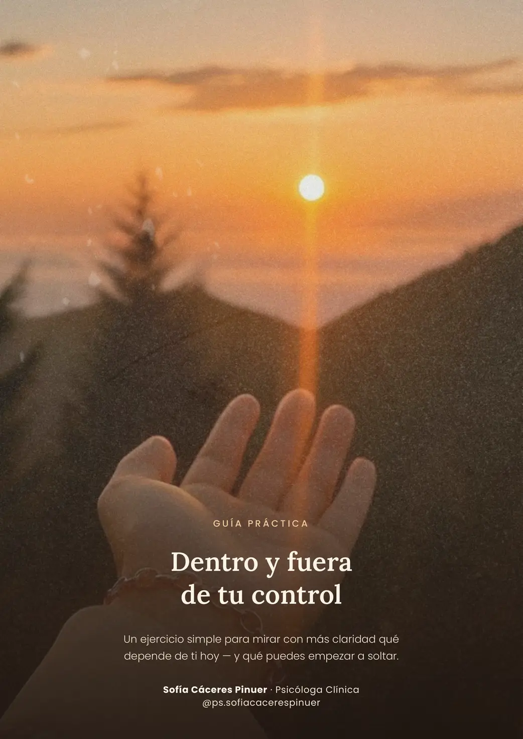Guía práctica para aprender a distinguir qué está dentro y fuera de tu control.